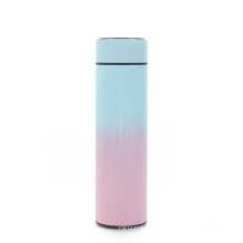 Gradient Thermos Water Bottle with LED Temperature Display Double Walled Vacuum Insulated Stainless Steel Smart Water Bottle